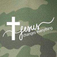 Jesus Changes Everything Cross Legacy Tie Dye Trucker Hat