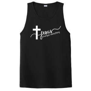 Jesus Changes Everything Cross PosiCharge Competitor Tank