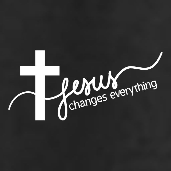 Jesus Changes Everything Cross Golf Towel