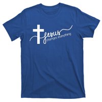 Jesus Changes Everything Cross T-Shirt