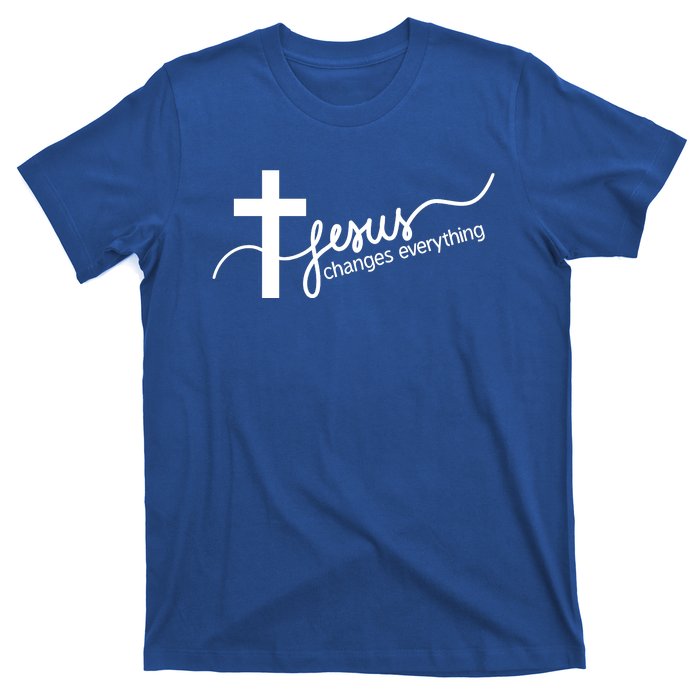 Jesus Changes Everything Cross T-Shirt