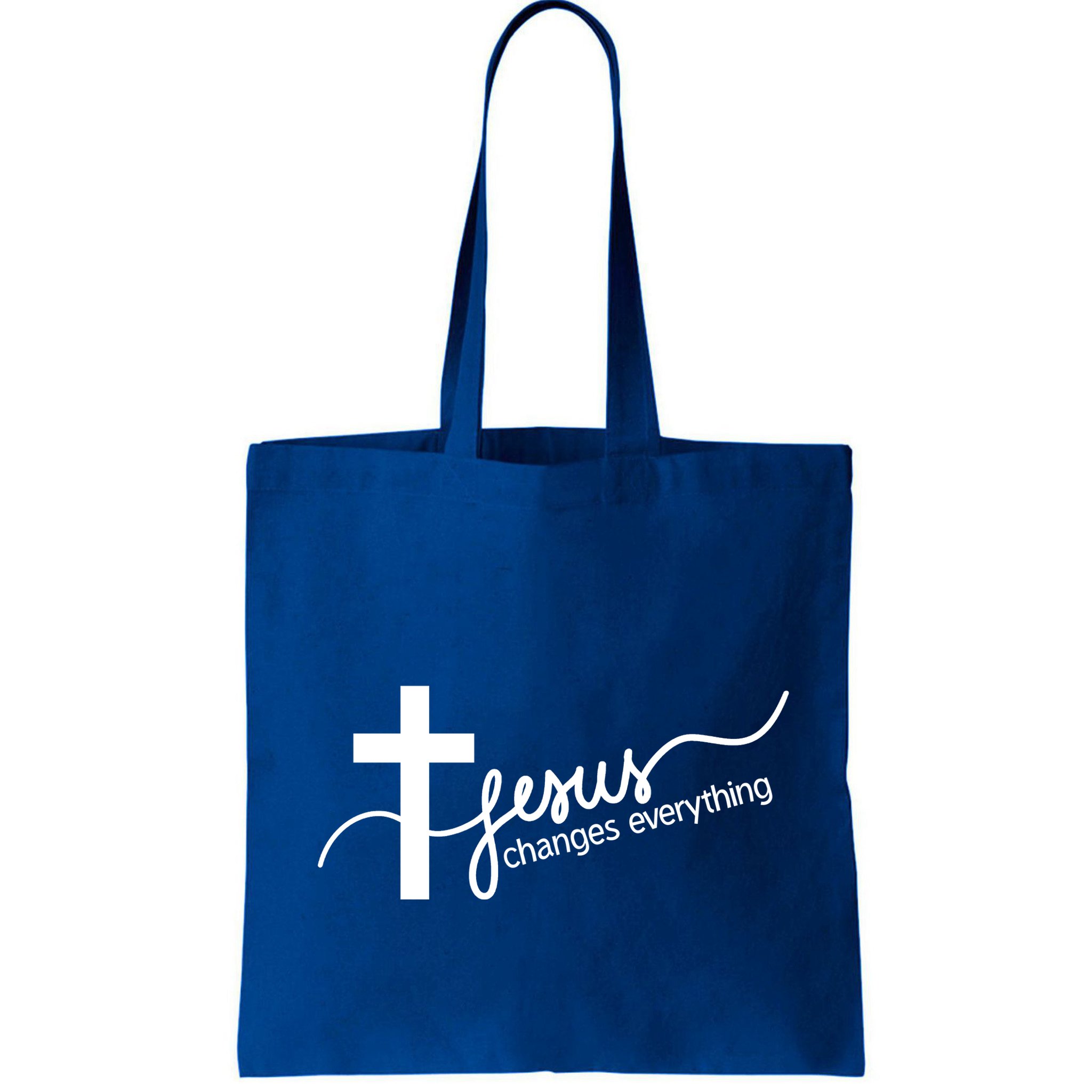 Jesus Changes Everything Cross Bag