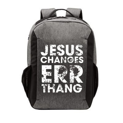 Jesus Changes Err Thang Vector Backpack
