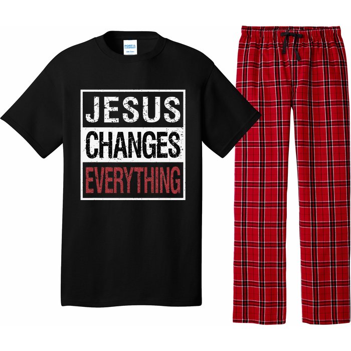 Jesus Changes Everything Pajama Set