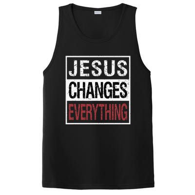 Jesus Changes Everything PosiCharge Competitor Tank