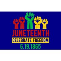 Juneteenth Celebrating Freedom Black History Black Great Gift Bumper Sticker