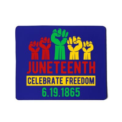 Juneteenth Celebrating Freedom Black History Black Great Gift Mousepad