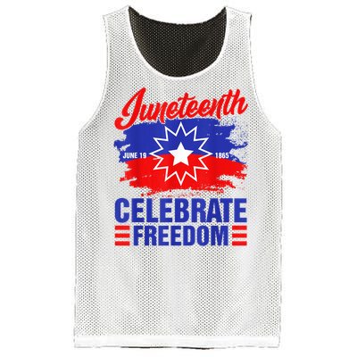 Juneteenth Celebrate Freedom Red White Blue Free Black Slave Mesh Reversible Basketball Jersey Tank