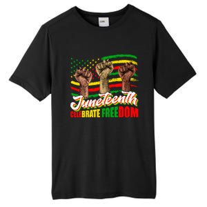 Juneteenth Celebrate Freedom Independence Day Black History Cute Gift Tall Fusion ChromaSoft Performance T-Shirt