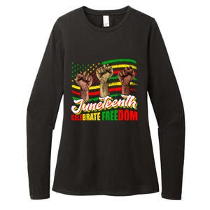 Juneteenth Celebrate Freedom Independence Day Black History Cute Gift Womens CVC Long Sleeve Shirt