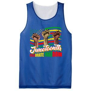 Juneteenth Celebrate Freedom Independence Day Black History Cute Gift Mesh Reversible Basketball Jersey Tank