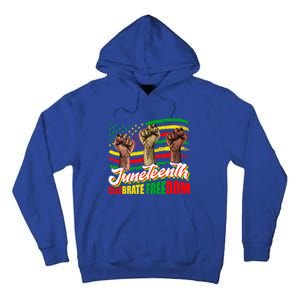 Juneteenth Celebrate Freedom Independence Day Black History Cute Gift Tall Hoodie