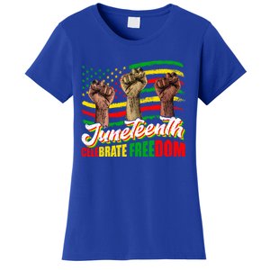 Juneteenth Celebrate Freedom Independence Day Black History Cute Gift Women's T-Shirt