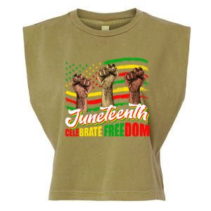 Juneteenth Celebrate Freedom Independence Day Black History Cute Gift Garment-Dyed Women's Muscle Tee