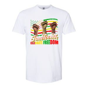 Juneteenth Celebrate Freedom Independence Day Black History Cute Gift Softstyle CVC T-Shirt