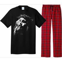 Jesus Christ Face Christian Gospel Religious Bible Pajama Set