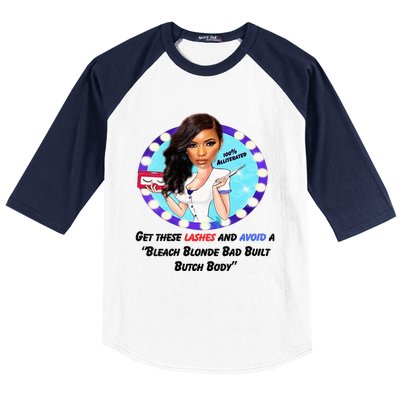 Jasmine Crockett For President Jasmine Badass Tess Baseball Sleeve Shirt