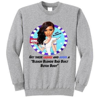 Jasmine Crockett For President Jasmine Badass Tess Tall Sweatshirt