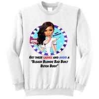 Jasmine Crockett For President Jasmine Badass Tess Sweatshirt