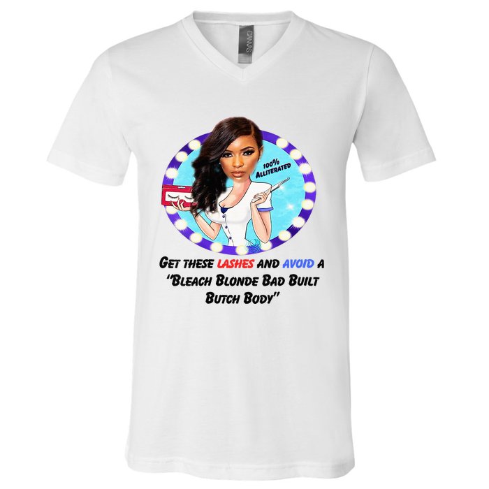 Jasmine Crockett For President Jasmine Badass Tess V-Neck T-Shirt