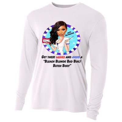 Jasmine Crockett For President Jasmine Badass Tess Cooling Performance Long Sleeve Crew