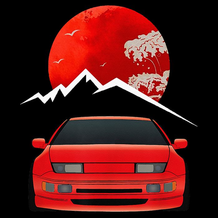 JDM Car Fairlady Z 300zx Z32 Graphic Bucket Hat