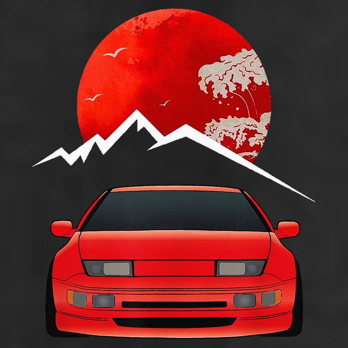 JDM Car Fairlady Z 300zx Z32 Graphic 25L Jumbo Tote