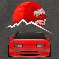 JDM Car Fairlady Z 300zx Z32 Graphic Vector Backpack