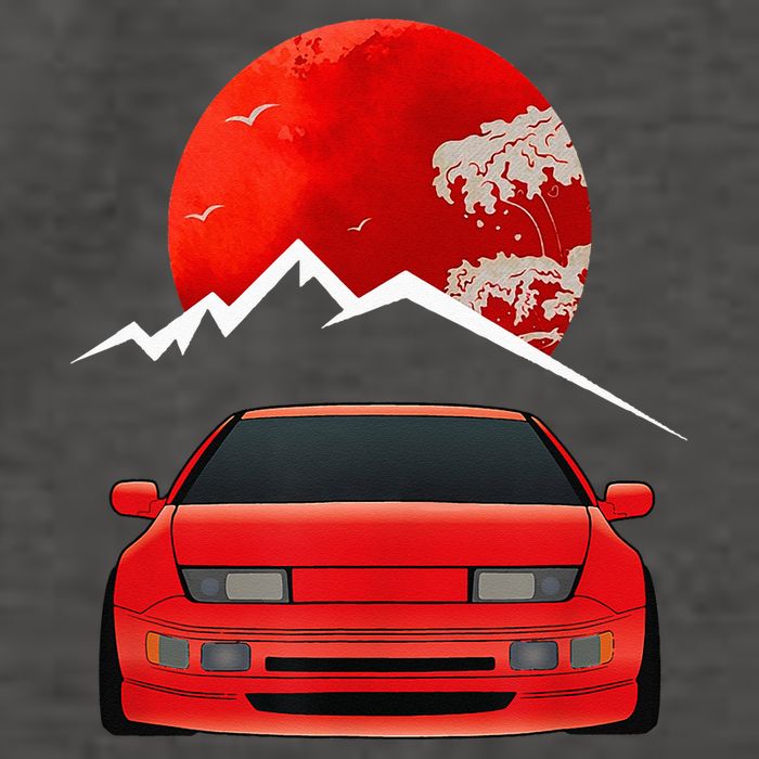 JDM Car Fairlady Z 300zx Z32 Graphic Vector Backpack