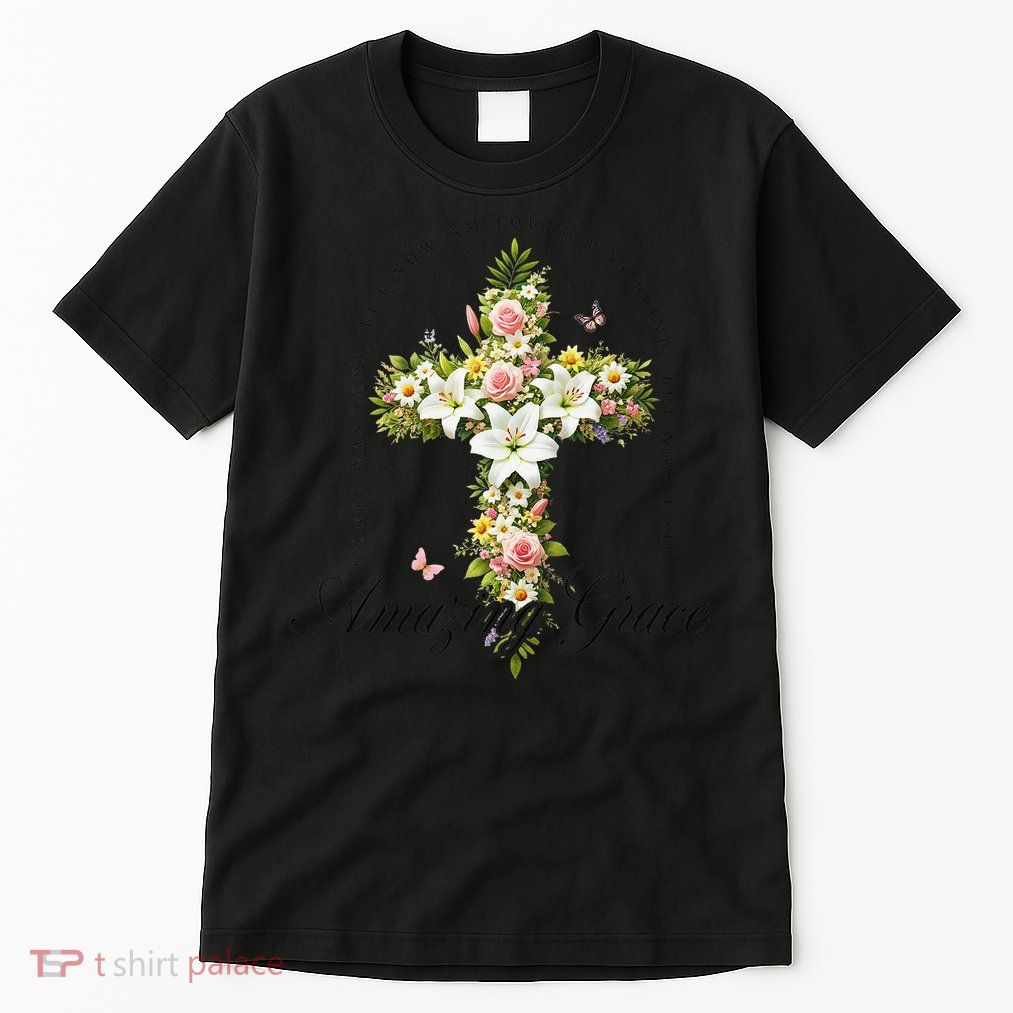 Jesus Christian Flower Wildflower Tall T-Shirt