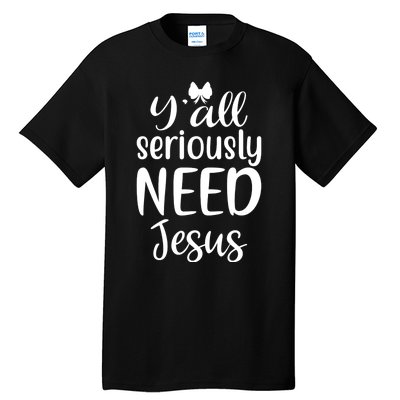 Jesus Christian Faith Religious Apparel Tall T-Shirt