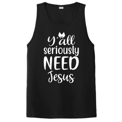 Jesus Christian Faith Religious Apparel PosiCharge Competitor Tank