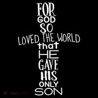 Jesus Christ For God So Loved The World John 316 16 in Basic Backpack