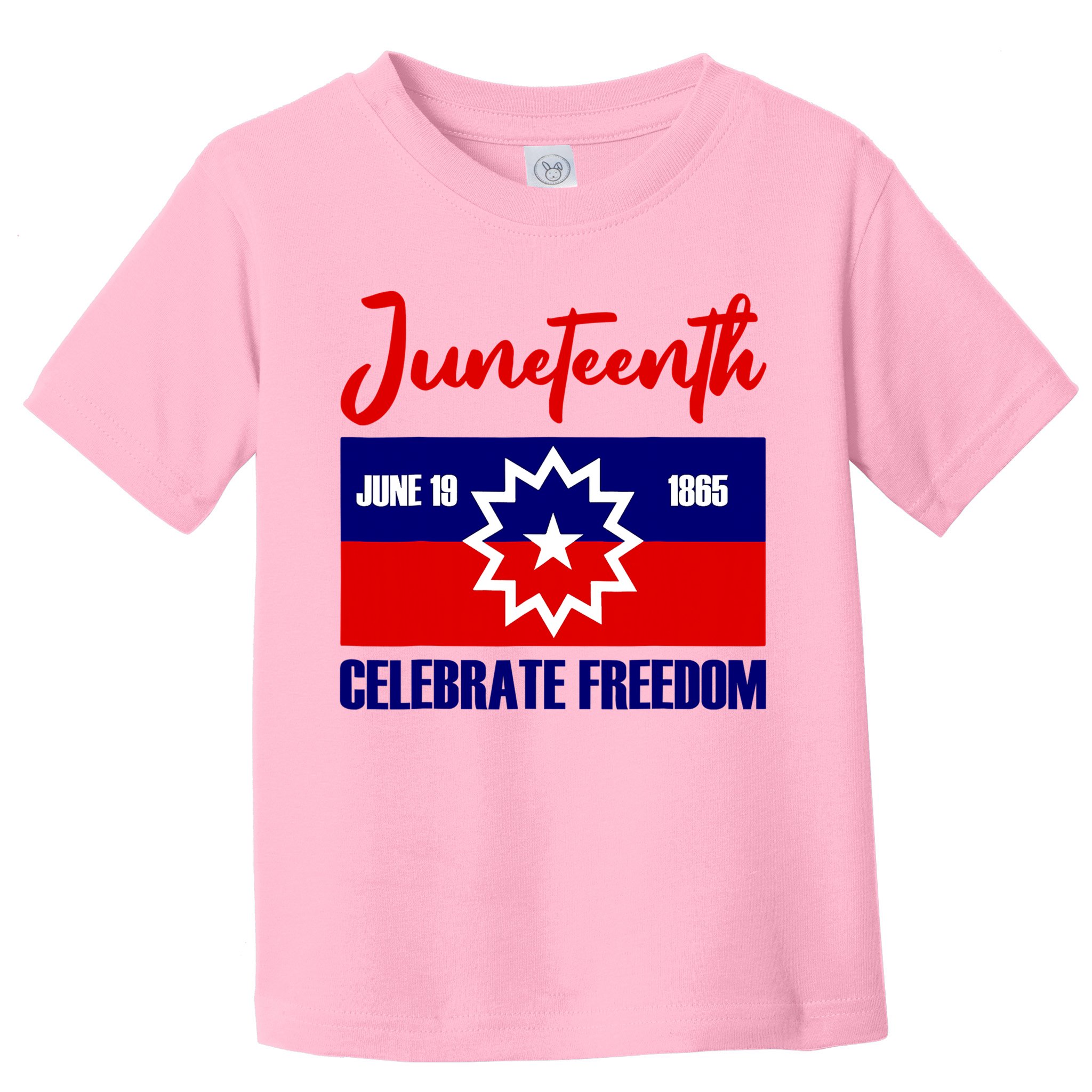 Juneteenth Celebrate Freedom Red White Blue Free Black Slave Toddler T-Shirt