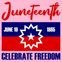 Juneteenth Celebrate Freedom Red White Blue Free Black Slave Toddler T-Shirt