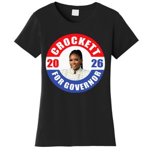 Jasmine Crockett For Democrat Texas Governor 2026 Vote Blue Women's T-Shirt