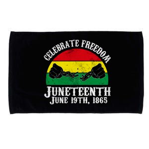 Junenth Celebrate Freedom June 19th 1865 Gift Microfiber Hand Towel