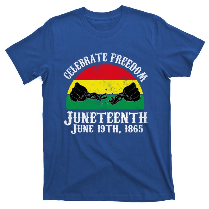 Junenth Celebrate Freedom June 19th 1865 Gift T-Shirt