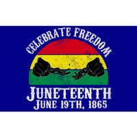 Junenth Celebrate Freedom June 19th 1865 Gift Bumper Sticker