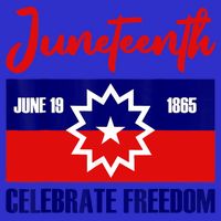 Juneteenth Celebrate Freedom Red White Blue Free Black Slave Bag