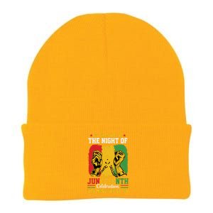 Juneteenth Celebration Freedom Graphic Knit Cap Winter Beanie