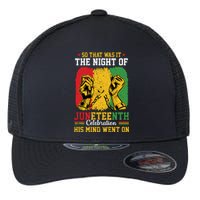 Juneteenth Celebration Freedom Graphic Flexfit Unipanel Trucker Cap