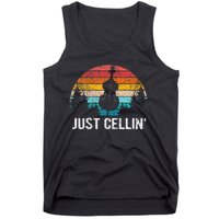 Just Cellin Funny Cello Cellist Orchestra Musician Tank Top