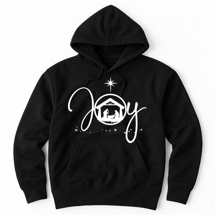 Joy Christian Faith Jesus Christmas Hoodie