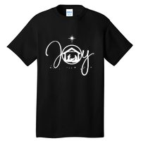 Joy Christian Faith Jesus Christmas Tall T-Shirt