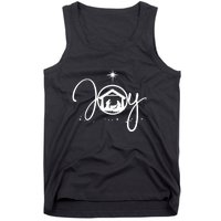 Joy Christian Faith Jesus Christmas Tank Top