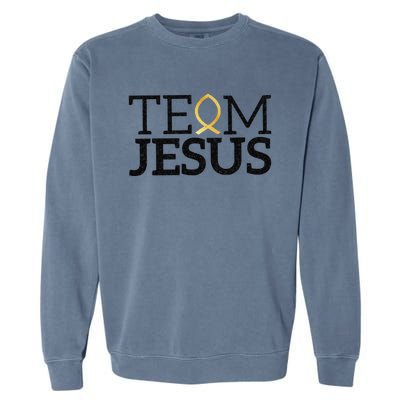 Jesus Christian Funny Easter Church Cute Garment-Dyed Sweatshirt