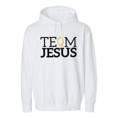 Jesus Christian Funny Easter Church Cute Garment-Dyed Fleece Hoodie