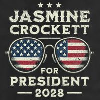 Jasmine Crockett For President 2028  Cool Comfort Performance Bucket Hat
