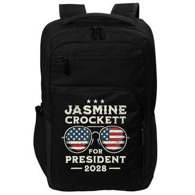 Jasmine Crockett For President 2028  Impact Tech Backpack